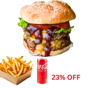 Double BBQ Burger Deal