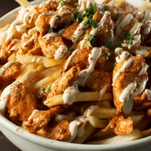 Chicken Cheese Loaded Fries