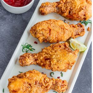 Fried Chicken Legs (3 Stuck)